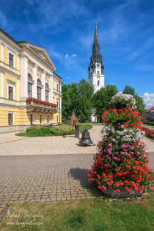 Radnica a veľký kostol Radnica a veľký kostol