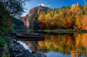 Jeseň na Pieninách pri Dunajci