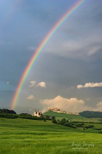 Dúha nad Spišským hradom