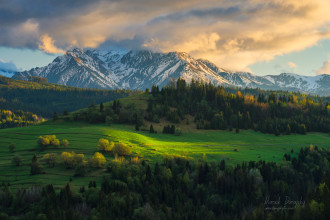 Poľské Tatry od Osturne