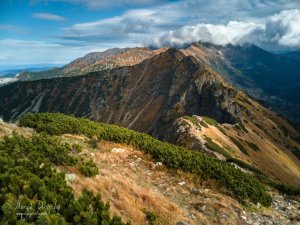 Vysoké Tatry z Červených vrchov