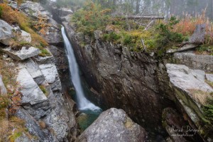 Obrovský vodopád v Malej Studenej doline
